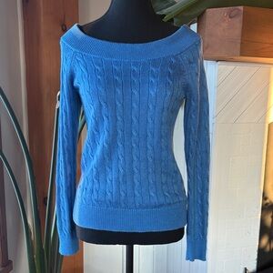 Ralph Lauren Off-Shoulder Sweater